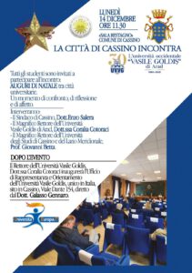 Incontro a cassino Vasile Goldis